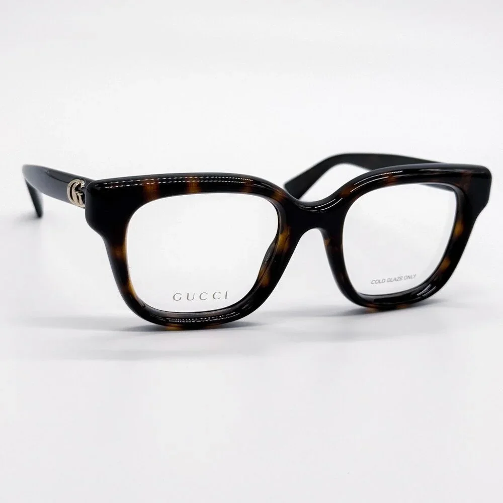 NEW GUCCI GG1831O 006 HAVANA BROWN WOMEN EYEGLASSES GUCCI